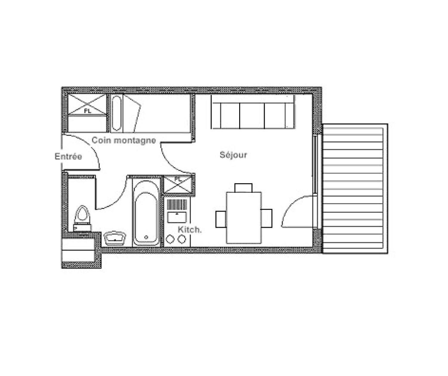 Residence Median - Studio Renove - Proche Des Pistes - Balcon Mae-1764 Сен-Мартен-дьо-Белвил Екстериор снимка